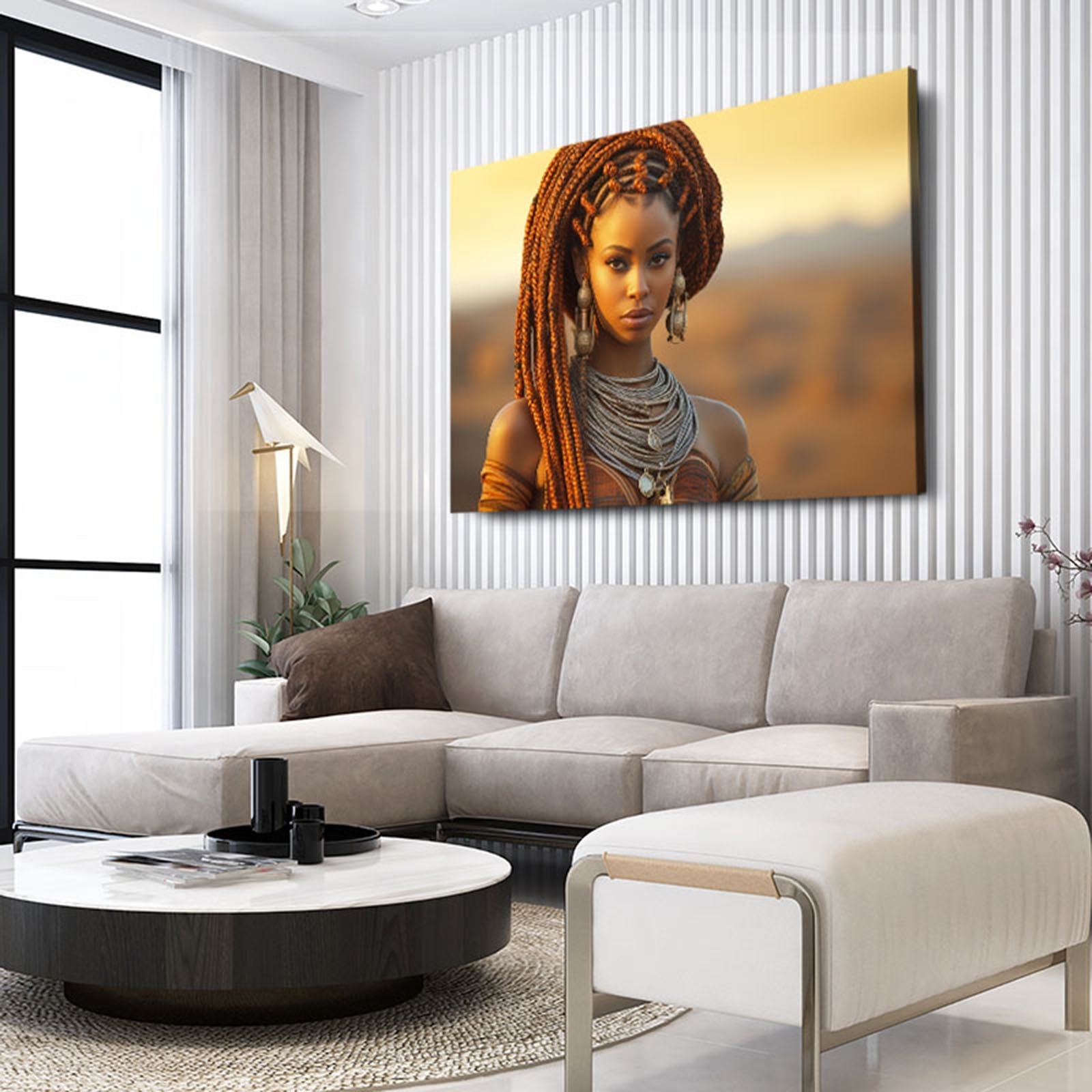 Ancestral Beauty African Wall Art