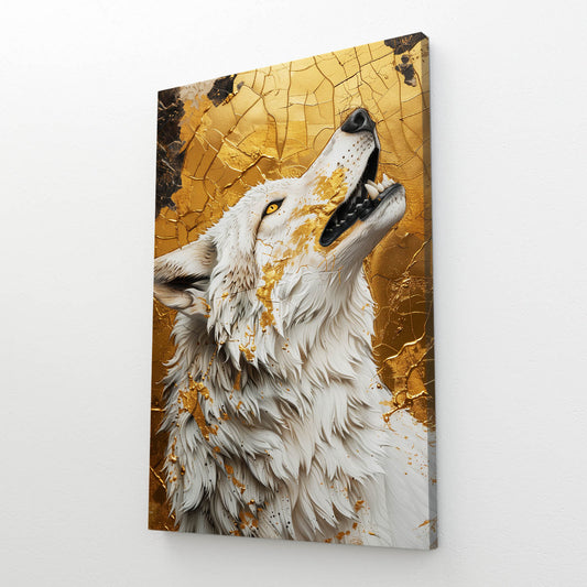 Angel Wolf Art