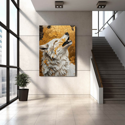 Angel Wolf Art