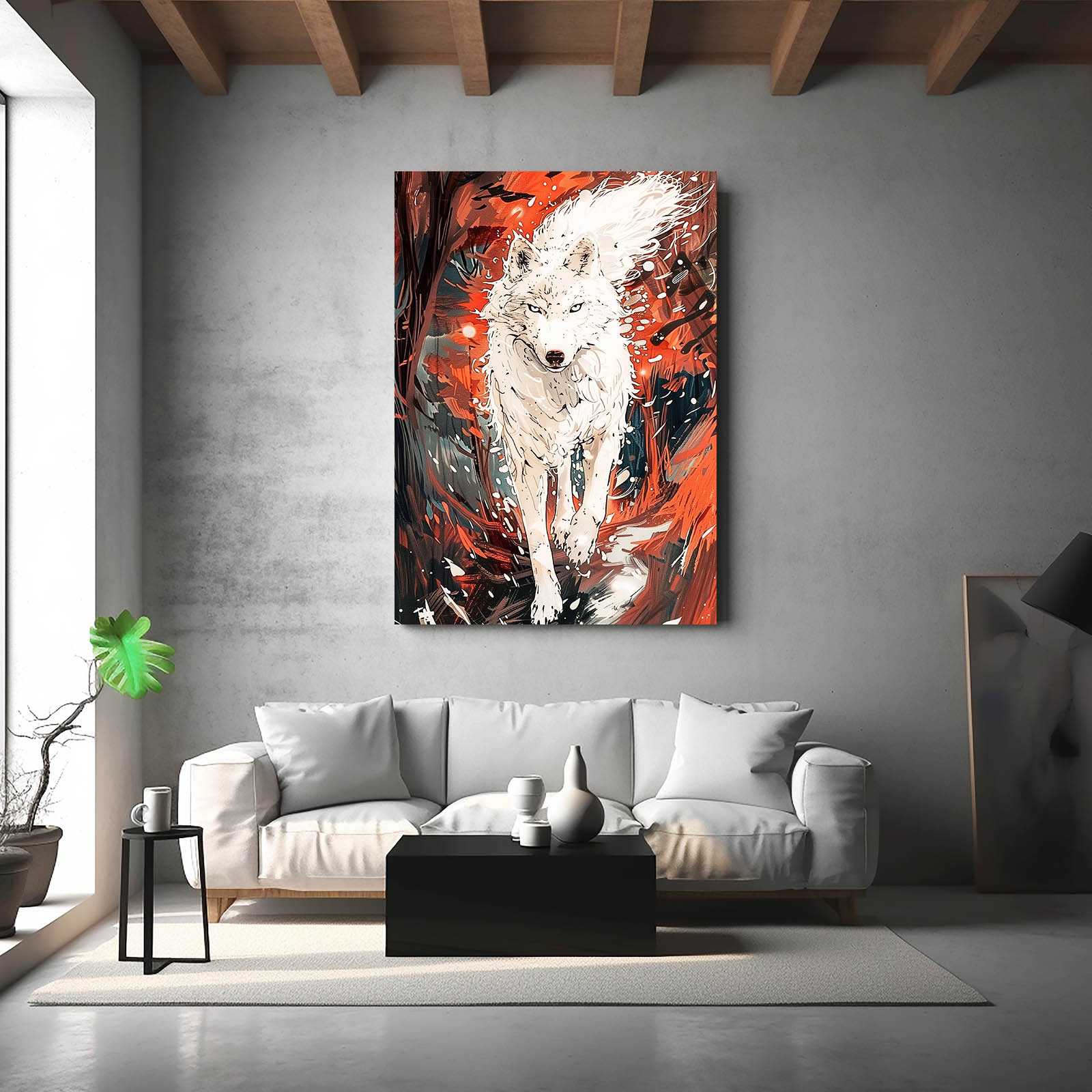 Anime Wolf Art