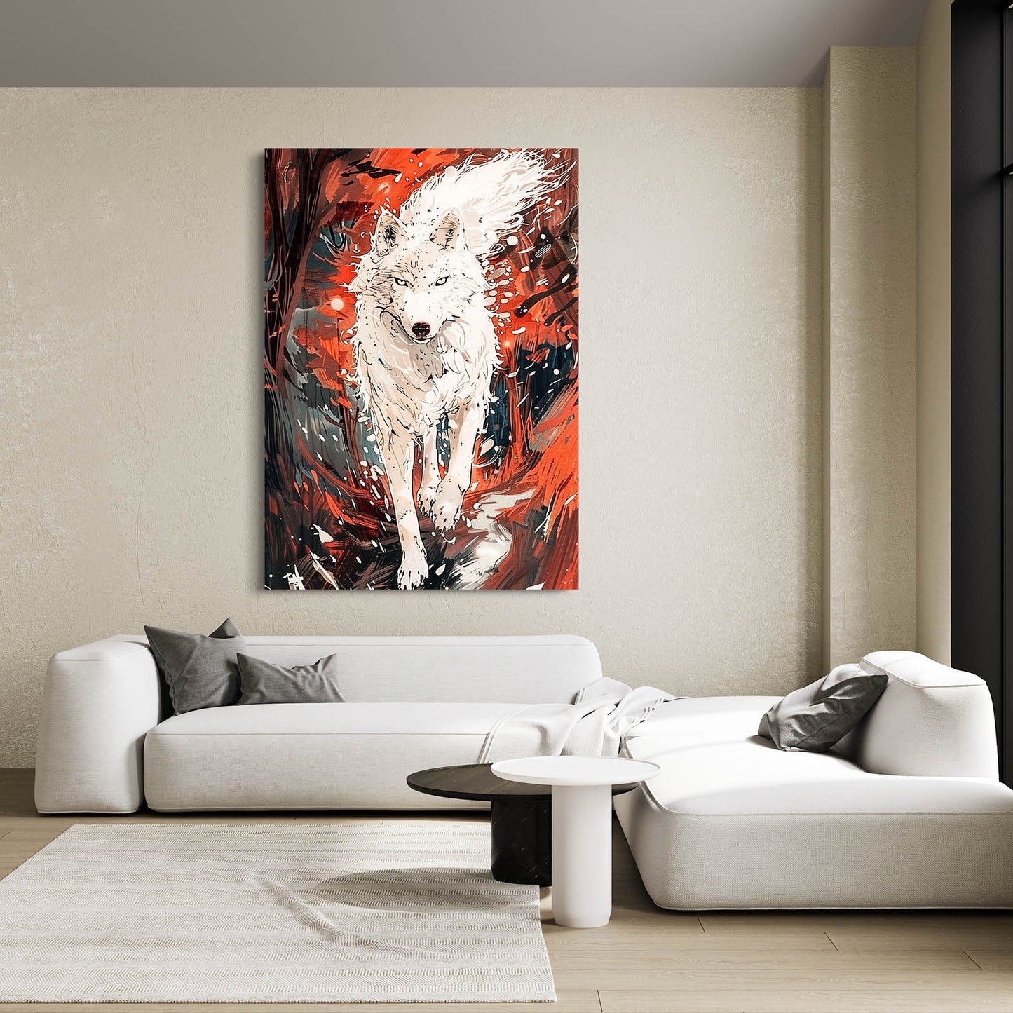 Anime Wolf Art