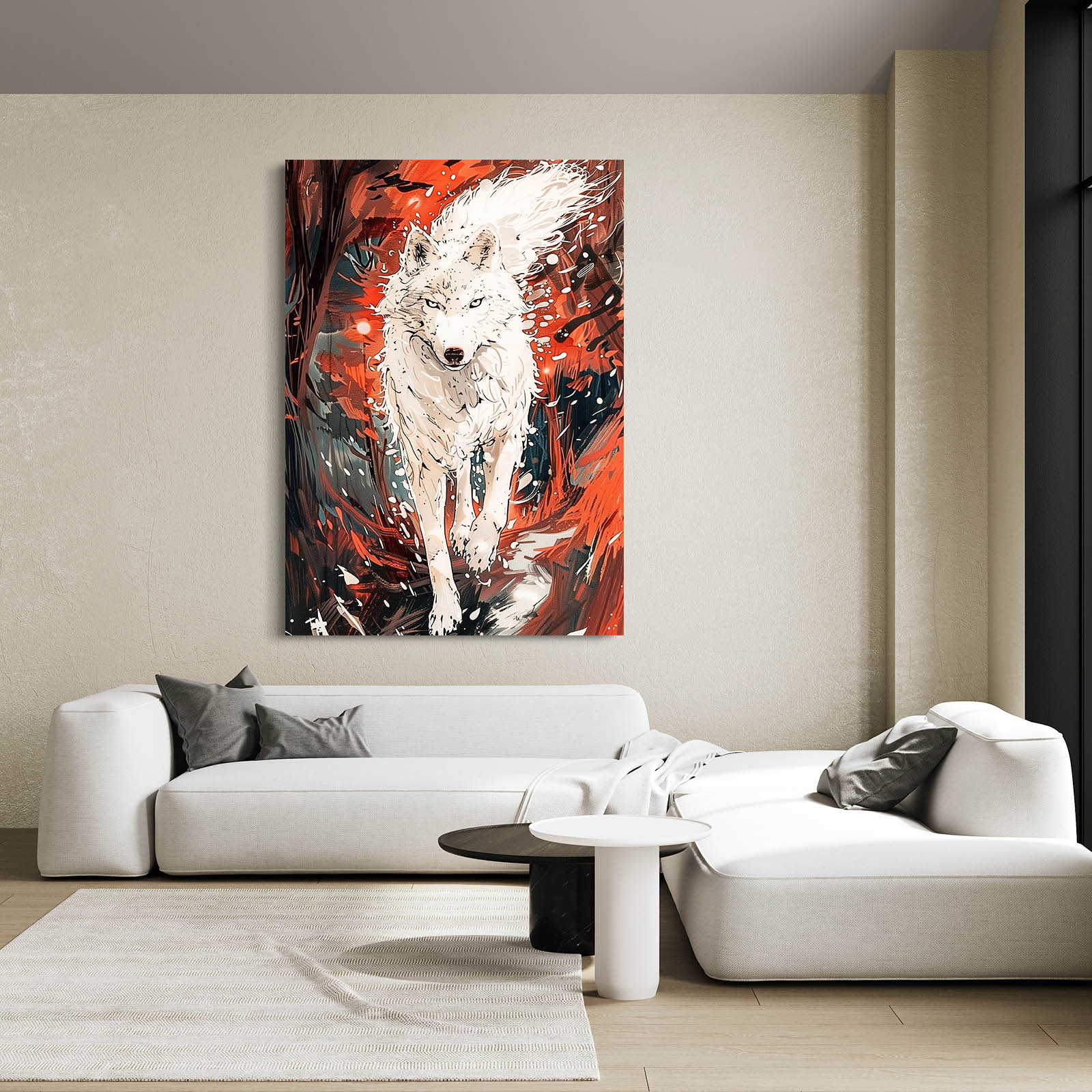 Anime Wolf Art