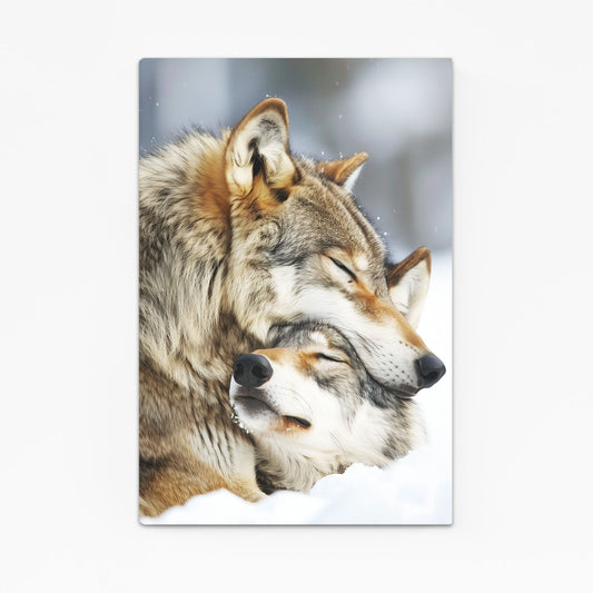 Anime Wolf Couple Art