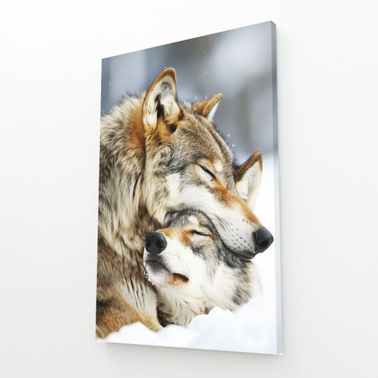 Anime Wolf Couple Art