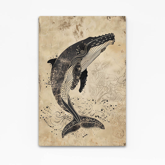 Antique Whale Art