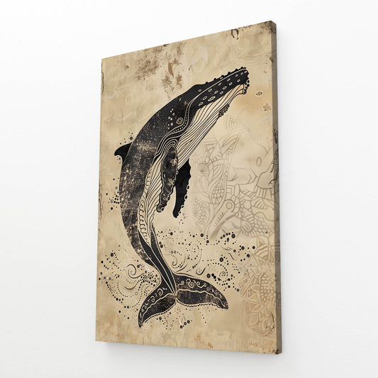 Antique Whale Art