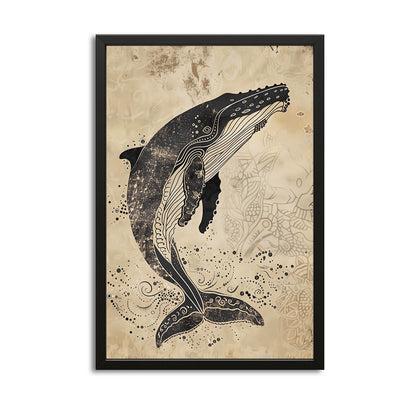 Antique Whale Art