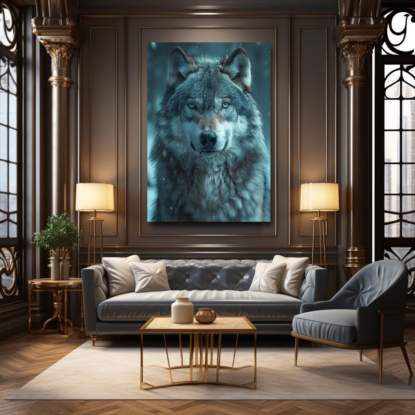 Arctic Wolf Art