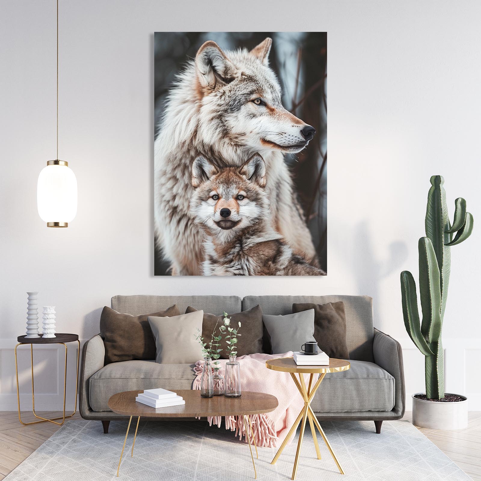 Arctic Wolf Wall Art