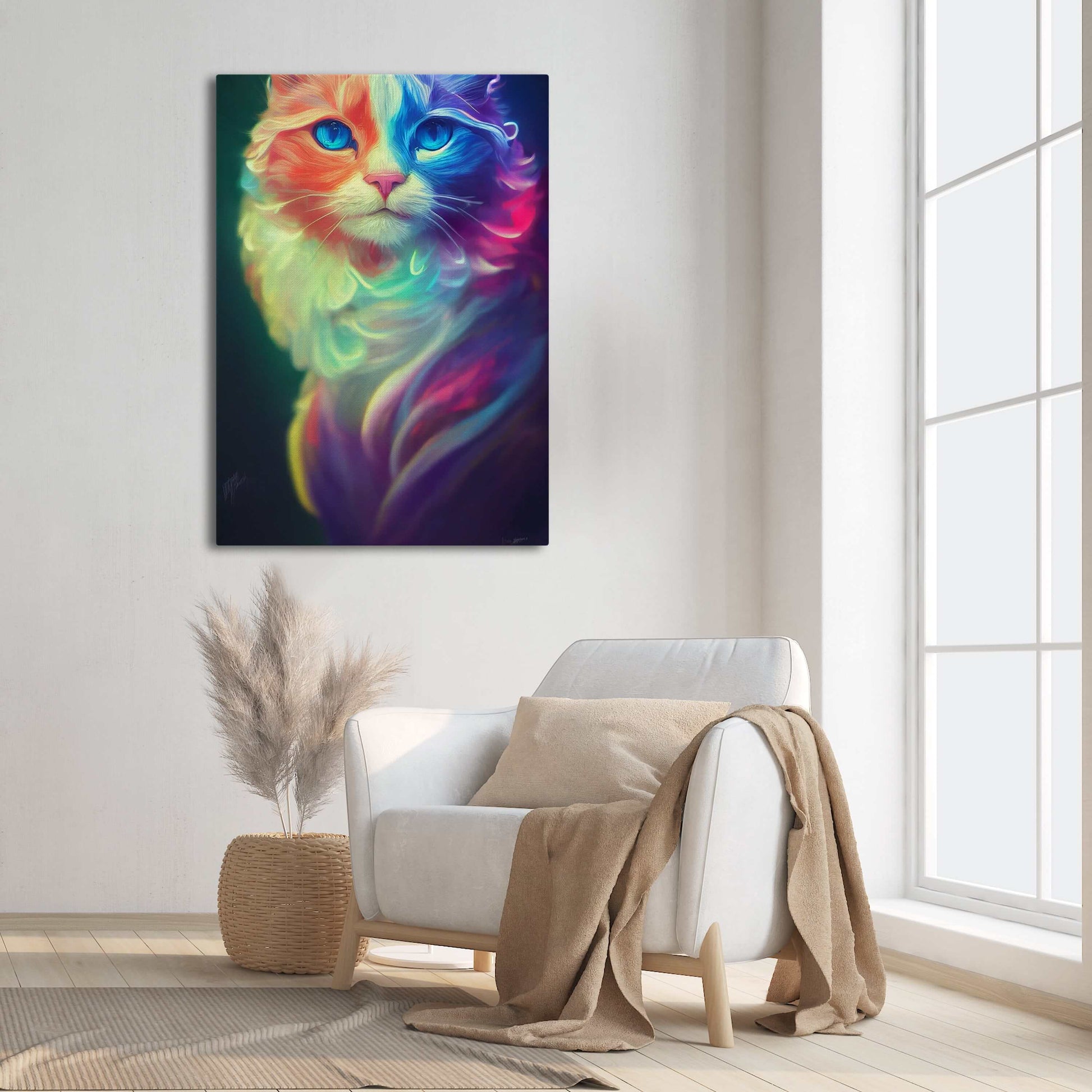 Cute Cat Wall Art