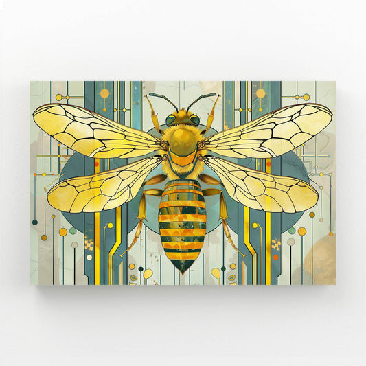 Art Deco Bee Art