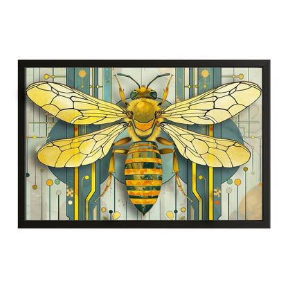 Art Deco Bee Art