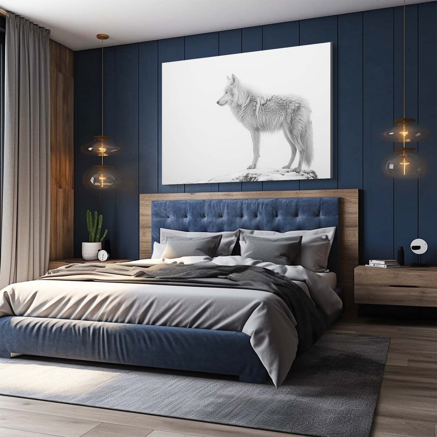 Art Wolf Black And White