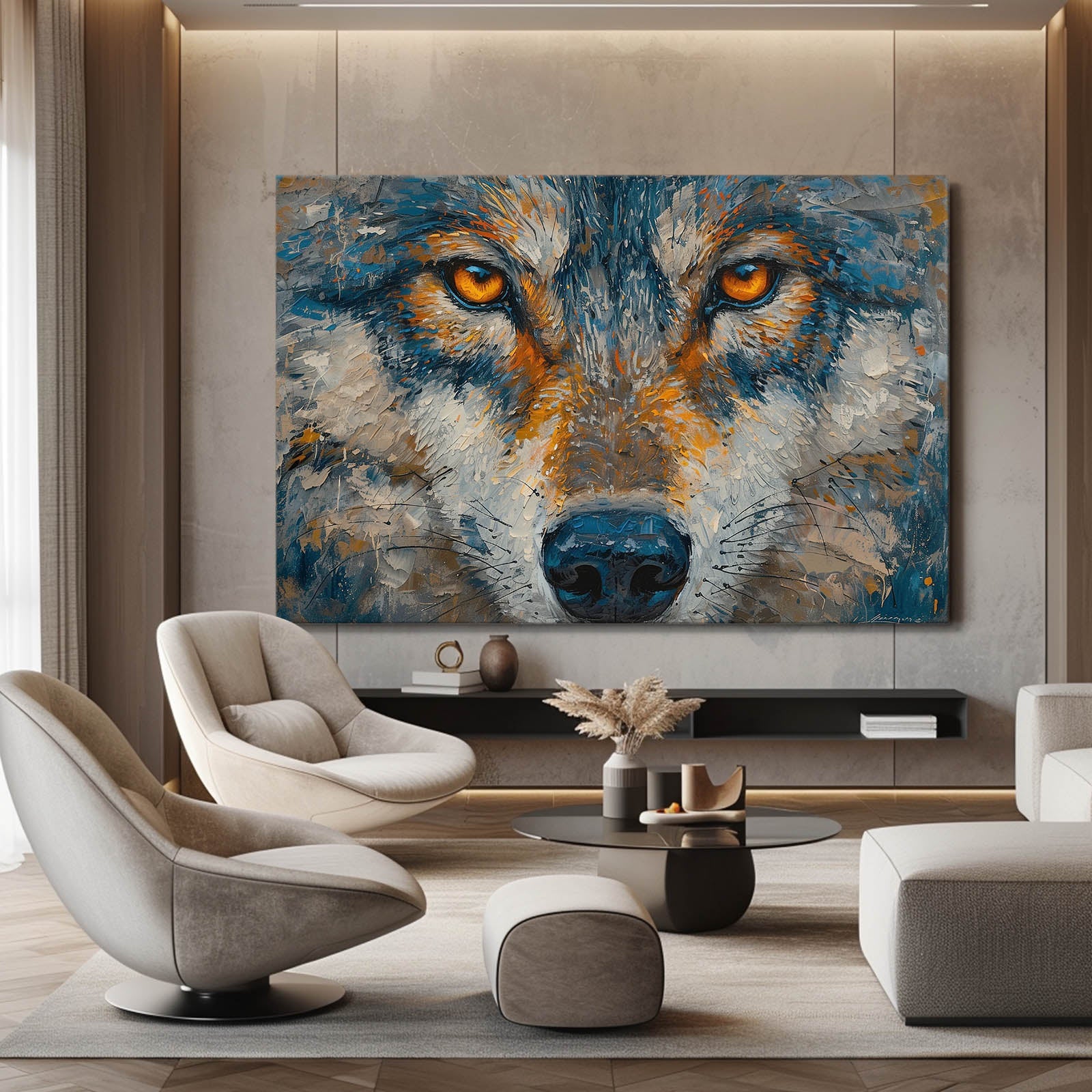 Art Wolf Wall Art