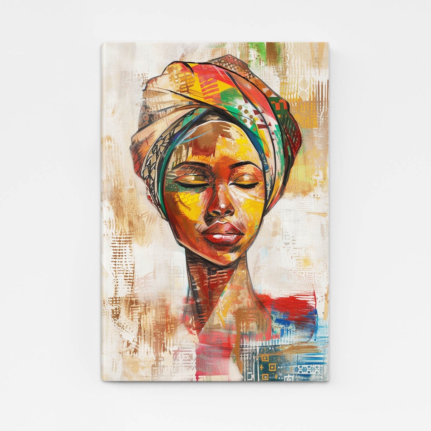 Artistic African Canvas Art