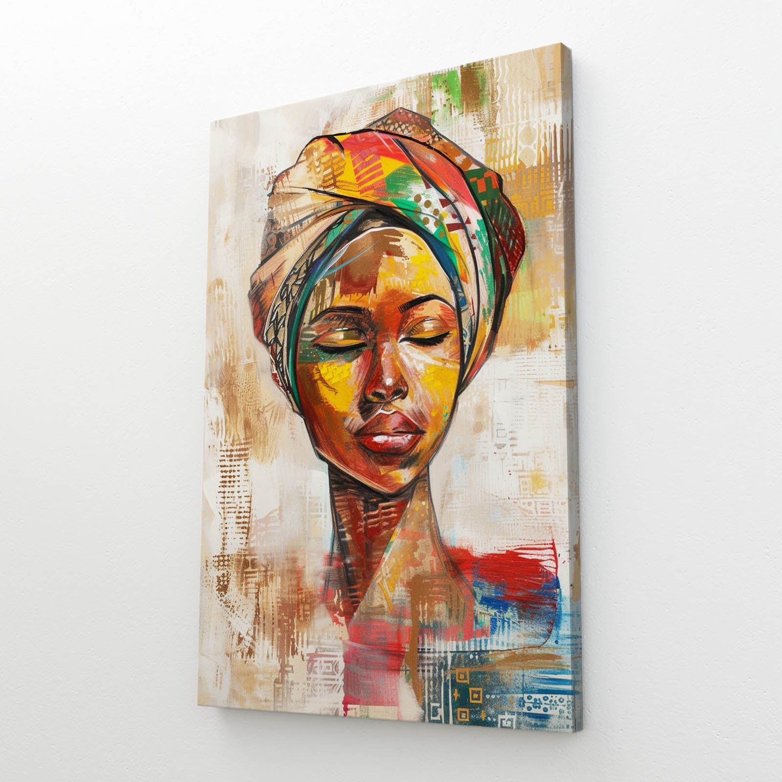 Artistic African Canvas Art