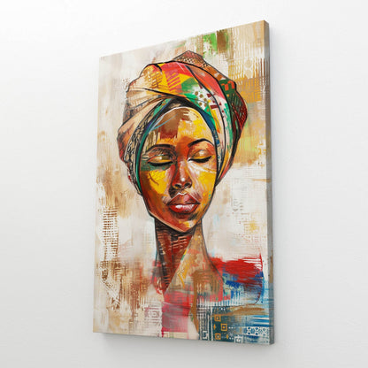 Artistic African Canvas Art