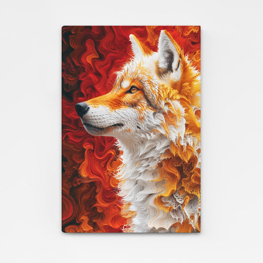 Artistic Wolf Art