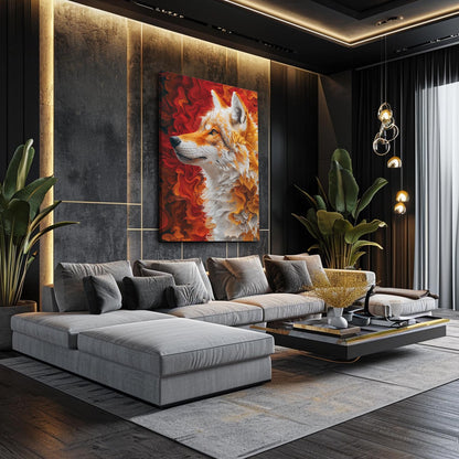 Artistic Wolf Art