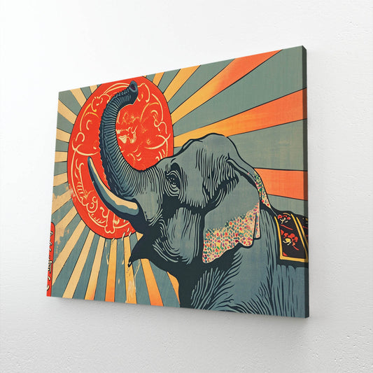 Asian Elephant Wall Art