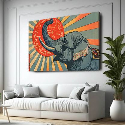 Asian Elephant Wall Art