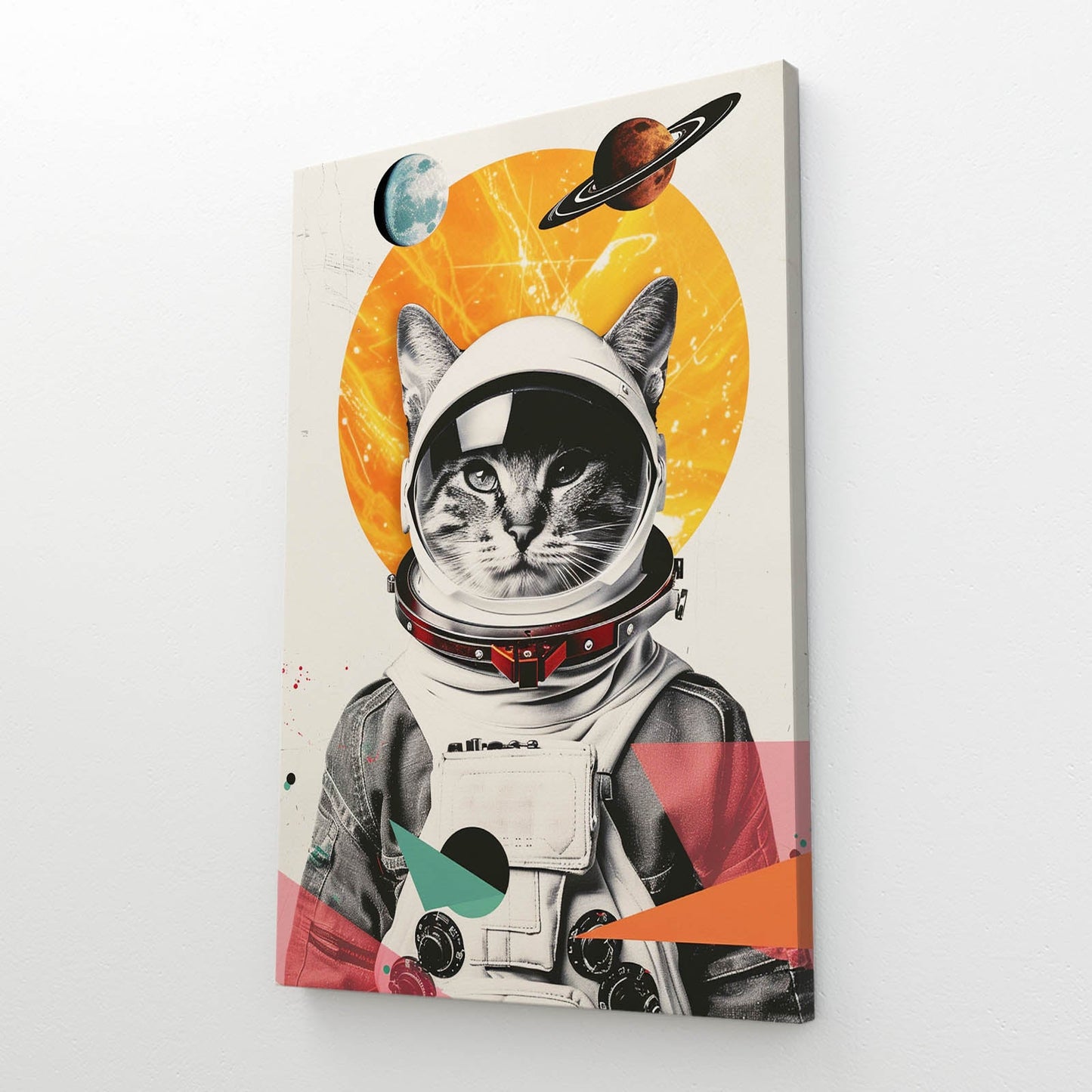 Atomic Cat Wall Art