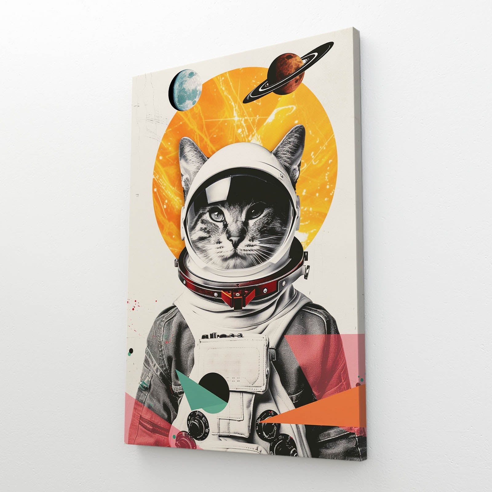 Atomic Cat Wall Art