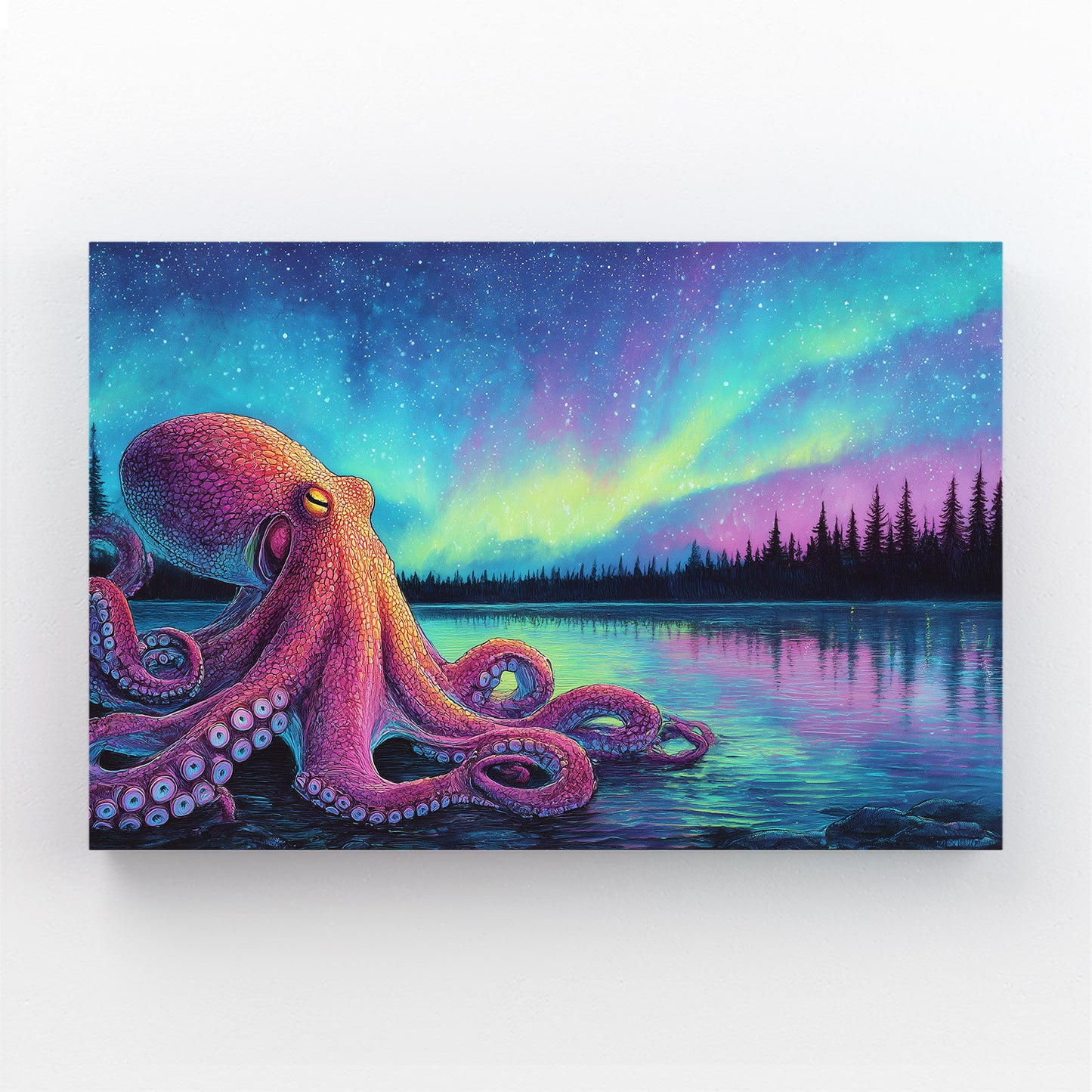 Aurora Lake Octopus Prints – aurora lake octopus canvas print
