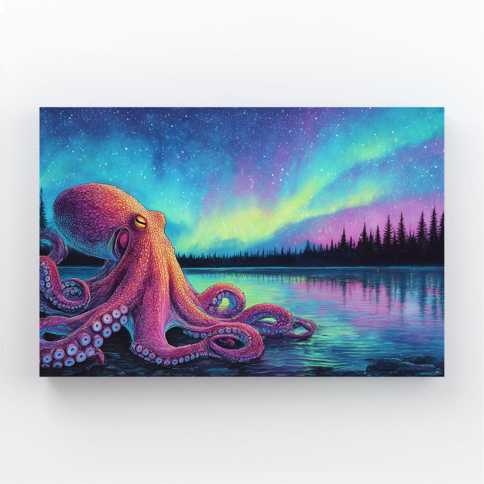 Aurora Lake Octopus Prints – aurora lake octopus canvas print
