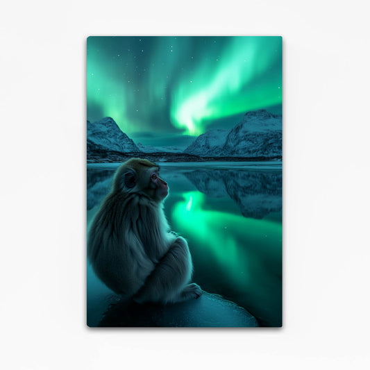 Aurora Night Watch Monkey Canvas Art – aurora night watch monkey canvas print