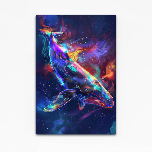 Aurora Pulse Whale Art