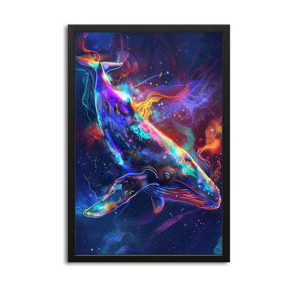 Aurora Pulse Whale Art