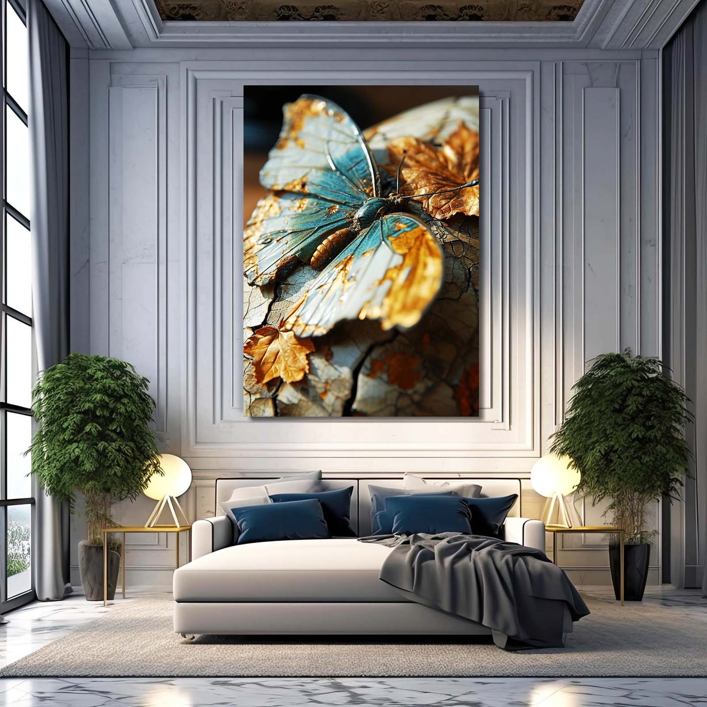 Autumn Butterfly Wall Art