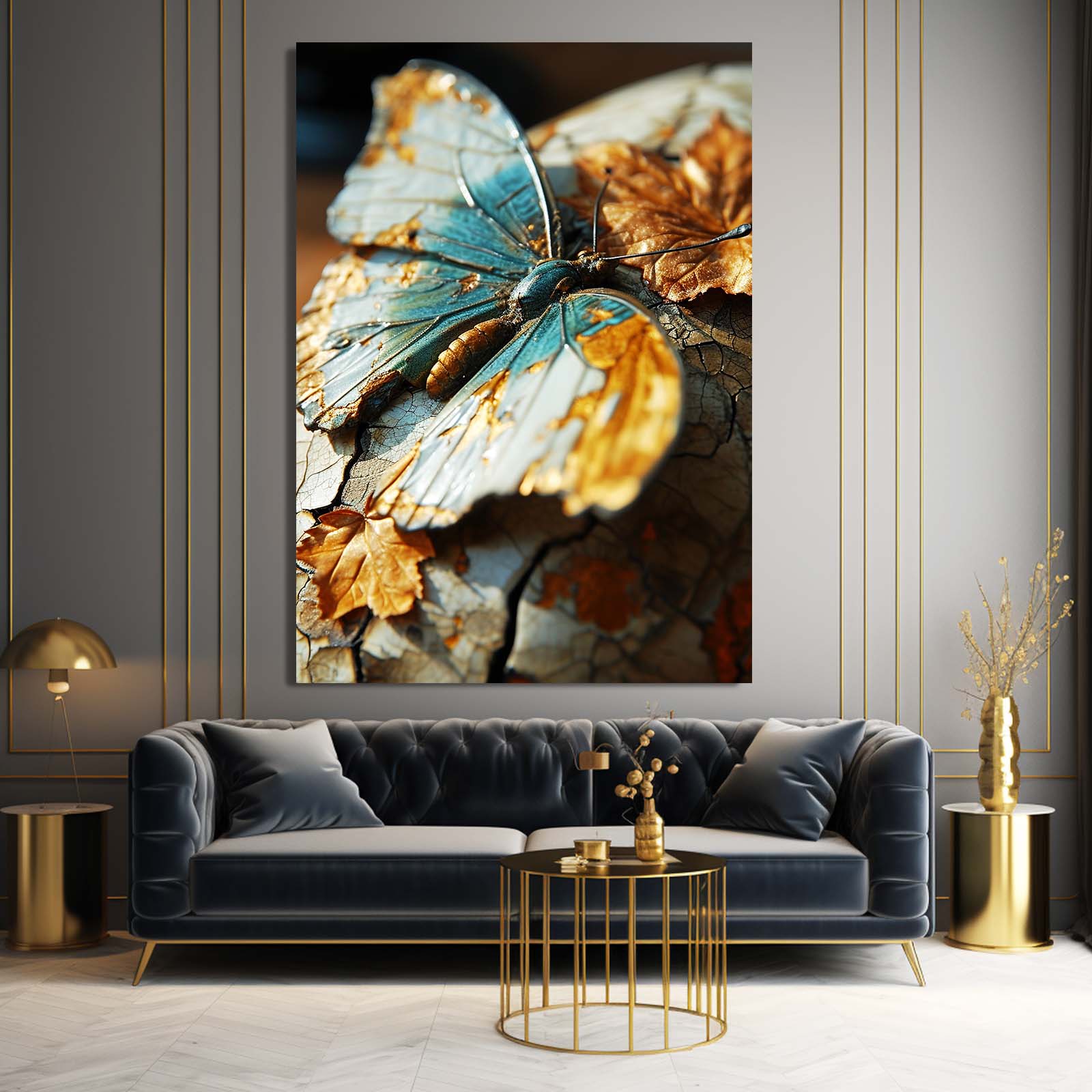 Autumn Butterfly Wall Art