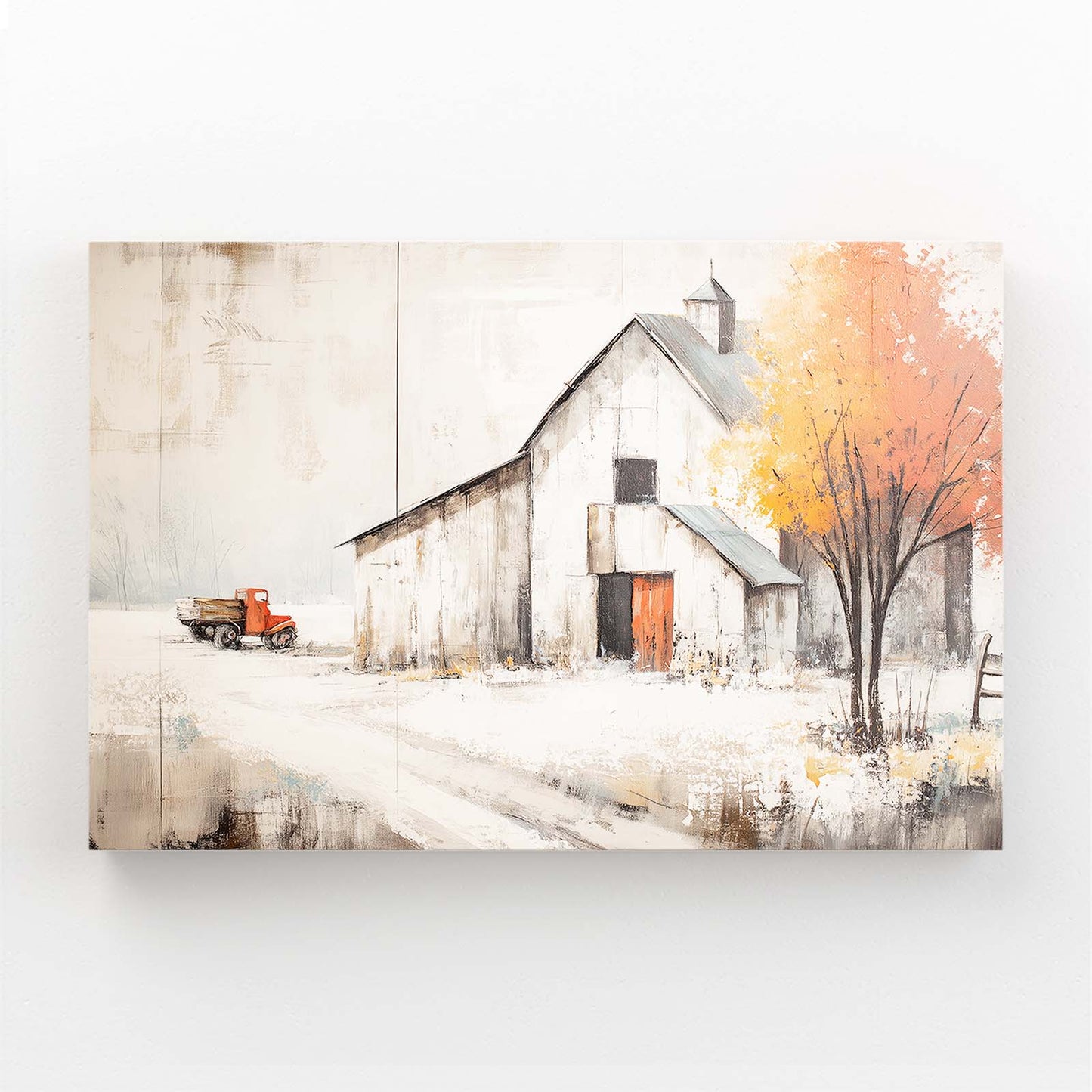 Autumn Farmhouse Farmhouse Wall Art – autumn farmhouse farmhouse canvas print