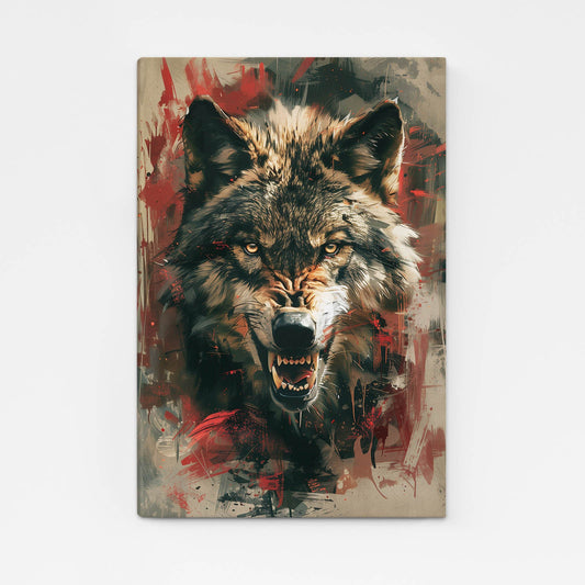 Bad Ass Wolf Art