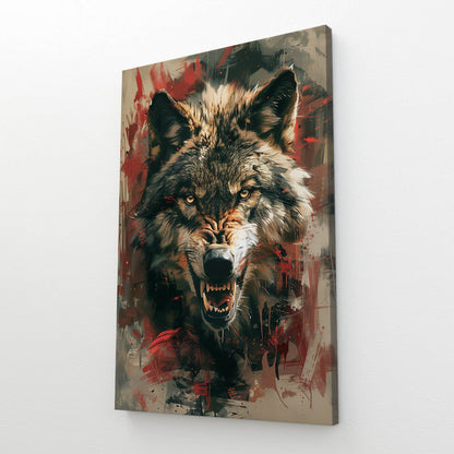 Bad Ass Wolf Art