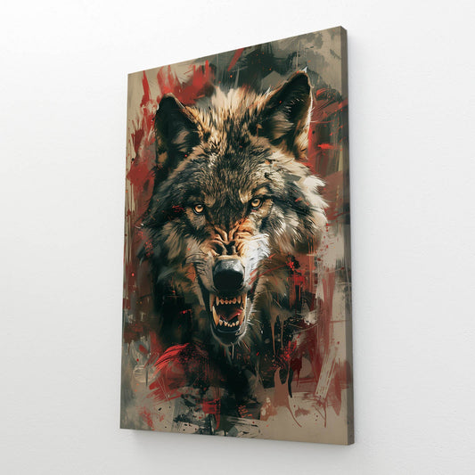 Bad Ass Wolf Art