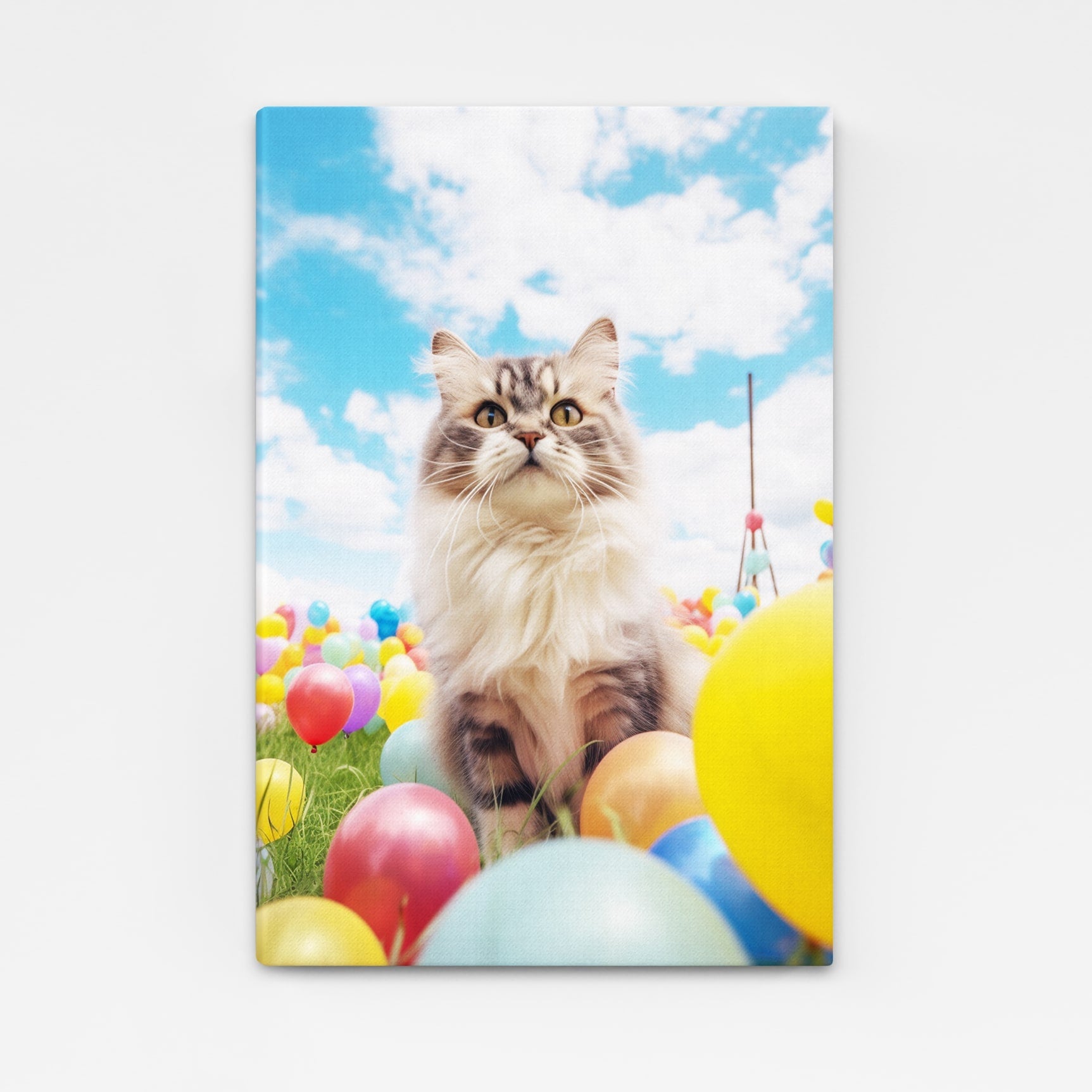 Balloon Cat Wall Art