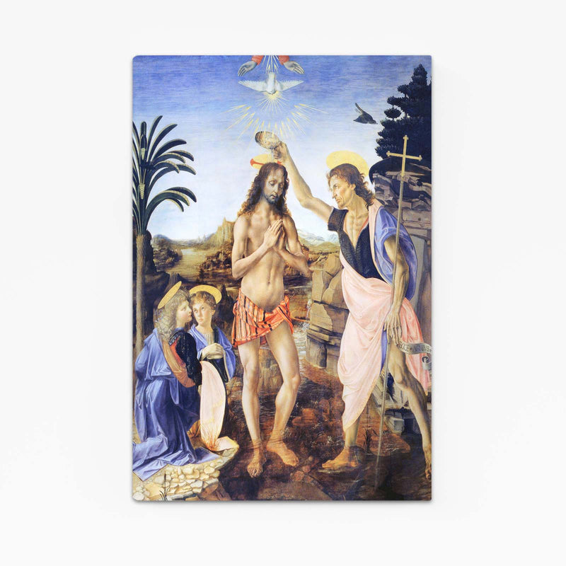 Baptism Of Christ Da Vinci Canvas Art – baptism of christ da vinci canvas print
