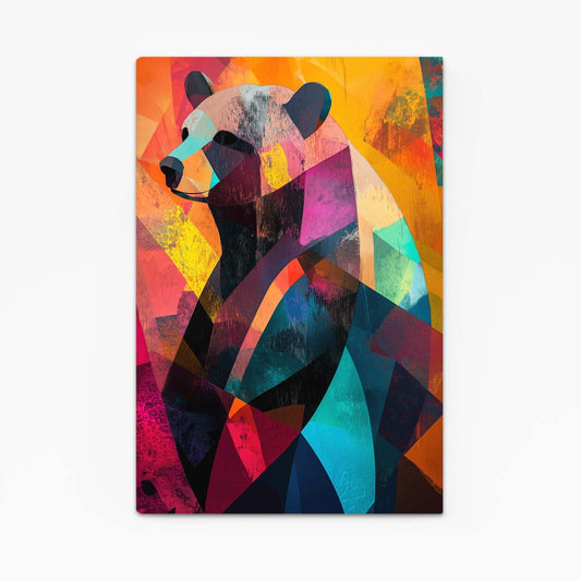 Bear Abstract Art