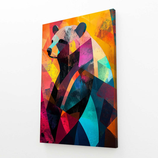 Bear Abstract Art