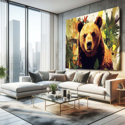 Bear Art Jungle