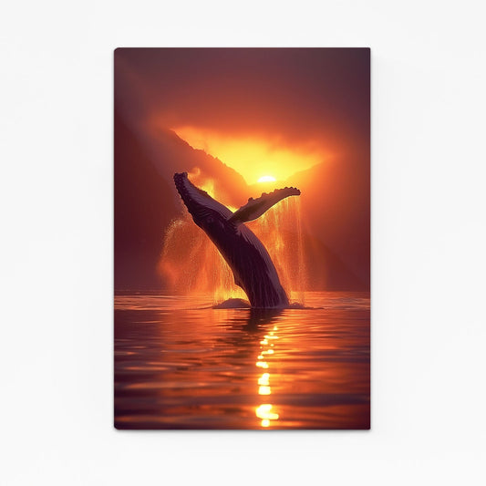 Beautiful Whale Art