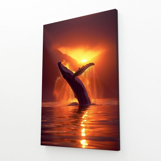 Beautiful Whale Art