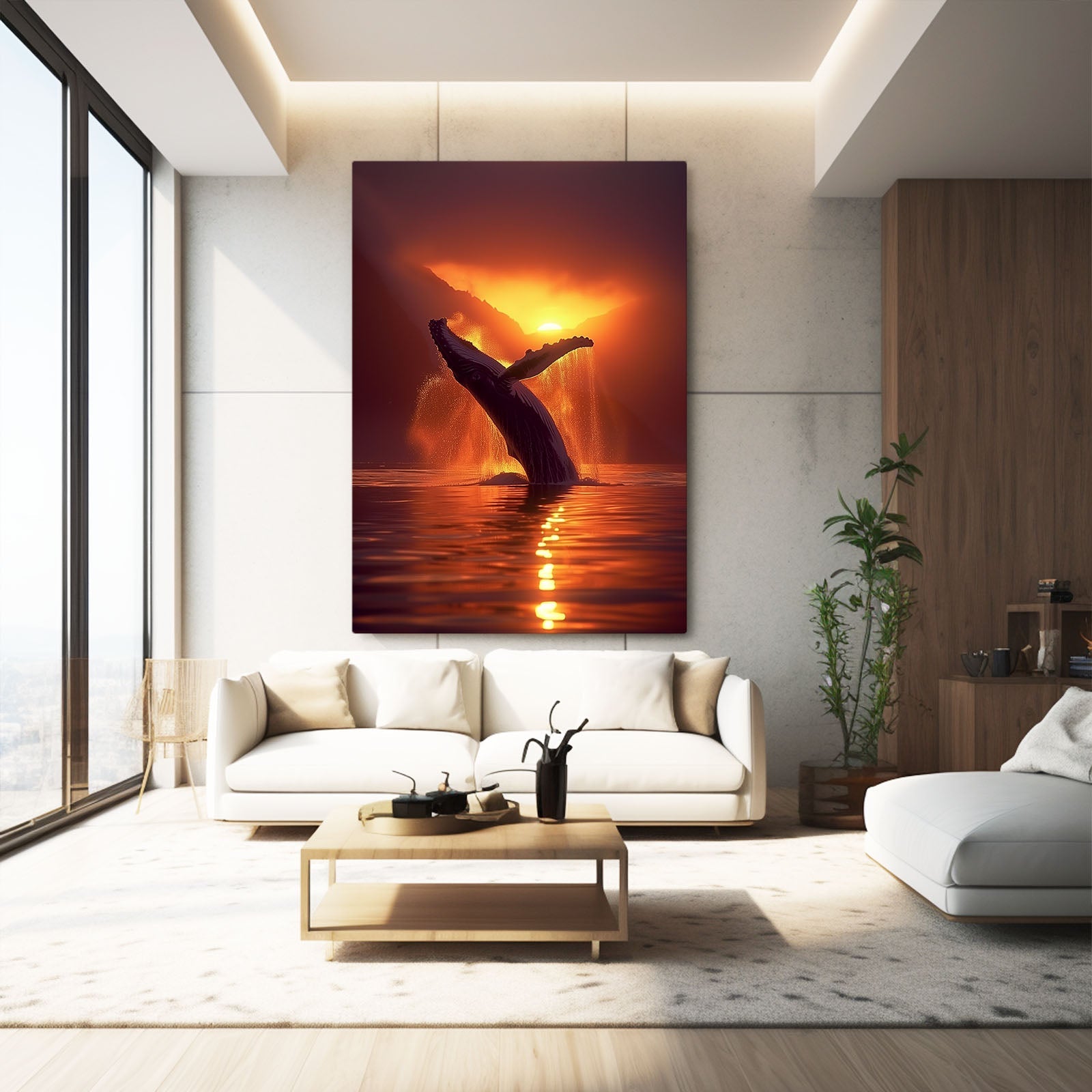 Beautiful Whale Art