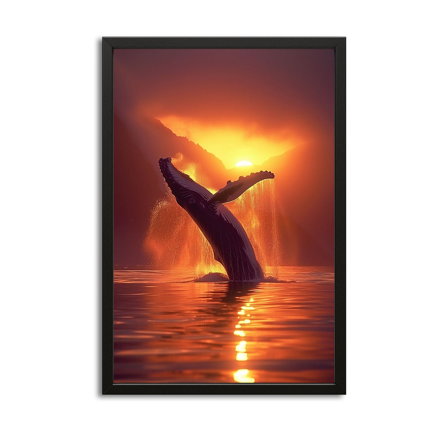 Beautiful Whale Art