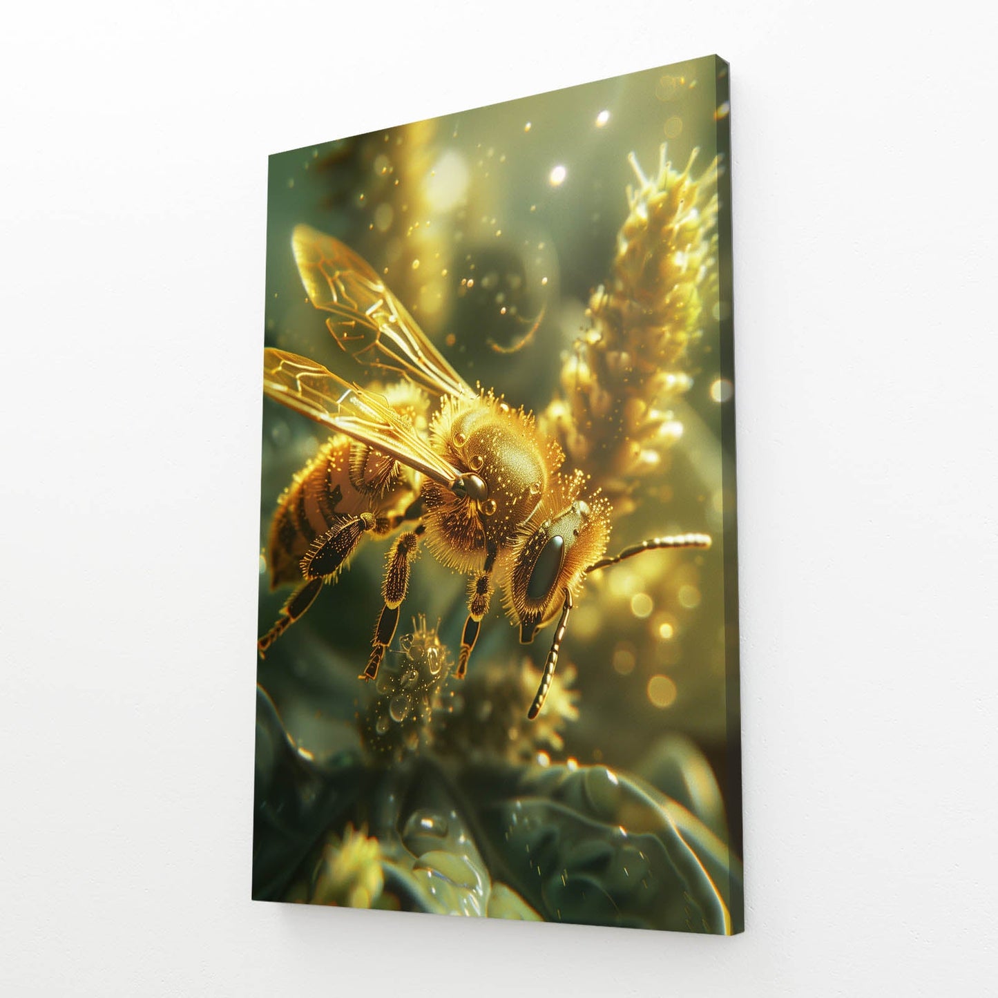 Bee And Flower Art