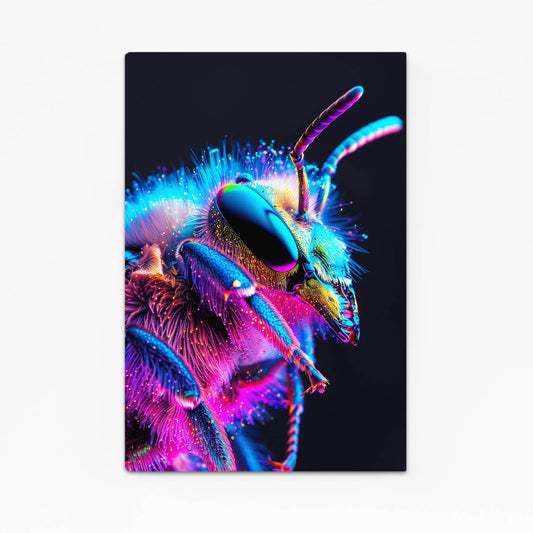 Bee In Neon Art