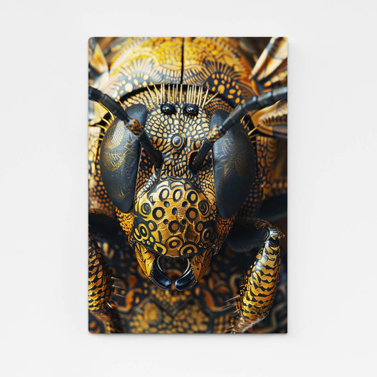 Bee Pattern Art